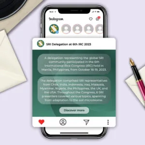 International SRI Delegation Participates in 6th International Rice Congress 2023 in Manila, Philippines